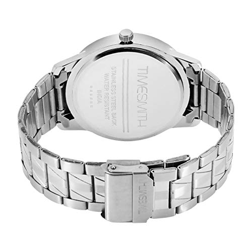 Stainless steel back sale water resistant watch price