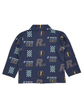 Load image into Gallery viewer, Teddy Boy&#39;s &amp; Girl&#39;s Cotton Printed Shirt and Pyjama Set Pack of 1 (TEDDY-BFNS-NSUIT-2912-14_Navy_3-6 Months (35 cm))
