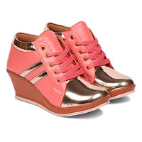 KRAFTER Trendy Boots for Women and Girls Pink