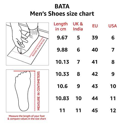 Bata men's leather hot sale formal shoes