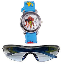Load image into Gallery viewer, Pass Pass Sunglasses &amp; Kid&#39;s Watch for Age 3 to 8 Years Boys &amp; Girls.(Pac-2)
