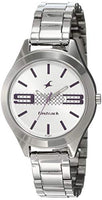 Fastrack Analog Silver Dial Women's Watch NM6153SM01/NN6153SM01