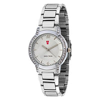 Swiss Trend Tantalizing Silver Stainless Steel White Dial Women's Watch|Girl's Watch