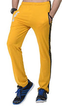 Load image into Gallery viewer, SHAUN Men&#39;s Regular Fit Cotton Trackpants (631MN1_Y_Yellow, Grey_L)
