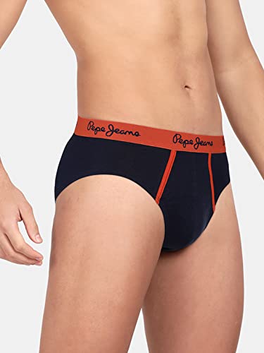 Buy Pepe Jeans Innerwear Men's Printed Brief (CLB04-01 Black_70-75 cm) at