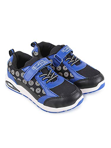 Marvel Boy's Running Shoes-9 UK (27 EU) (10 Kids US) (MAPBSP2425_Blue/Black)
