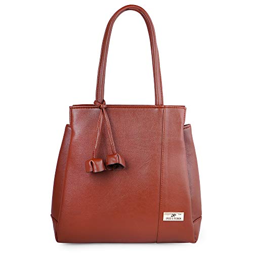 Speed X Fashion Women's Handbag|Compartment-3|Pocket-2|Mobile Pocket-1|L=11 inch,B=3.5 inch,H=11.5 inch|SB001 (Tan)