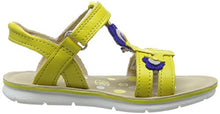 Load image into Gallery viewer, Clarks Girl&#39;s MimoGracie Inf Yellow Leather Clogs-7.5 UK/India (25 EU) (91261147856075)
