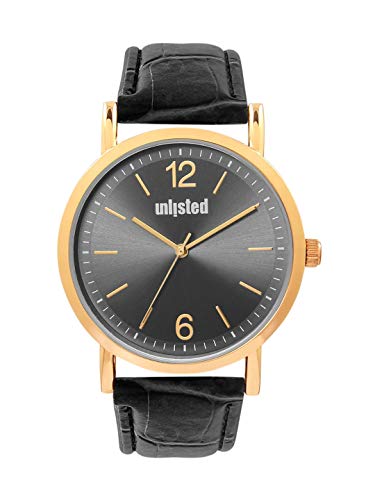 Unlisted by Kenneth Cole Autumn-Winter 20 Analog Black Dial Men's Watch-UL50312002