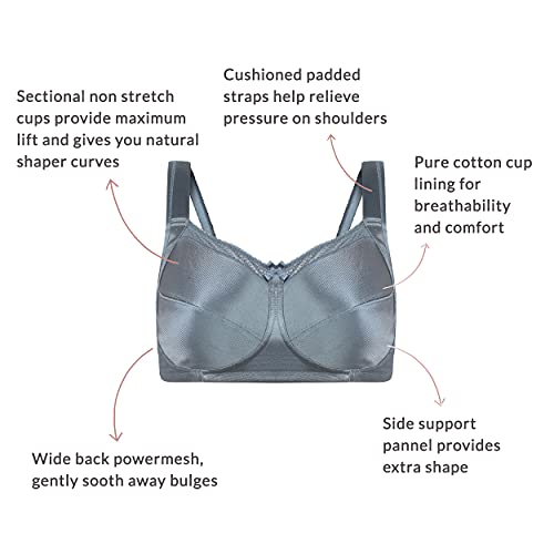 Nykd by Nykaa Lift Me Up Support Cotton Bra - Non-Padded, Wireless, Full  Coverage