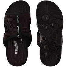 Load image into Gallery viewer, Aerosoft Men Slippers and Flip Flops for Men Casual PU MA 5103 Brown

