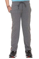 VIMAL JONNEY Boy's Slim Fit Cotton Trackpants (K1-ANTHRA_01-32_Grey_14 Years-15 Years)
