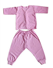 Load image into Gallery viewer, Shop4Dreams Hosiery Suit/Top &amp; Pyjama Suit/Night Suit/Summer Wear/Sleep Wear/Sleep Suit/Night Wear for New Born Babies/Boys/Girls/Infants/Toddlers/Kids (9-12 months, Pink &amp; Peach)
