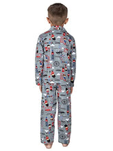 Load image into Gallery viewer, Urban Flu Kids Boys &amp; Girls Cotton Printed Night Suit || Shirt with Pajama || Pack of 1 || (3 Years to 9 Years) Grey
