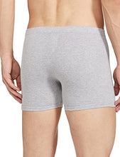 Load image into Gallery viewer, Pepe Jeans Innerwear Men&#39;s Solid Trunks (Pack of 2) (CLT01-02_Grey Melange_Grey Melange-70-75)
