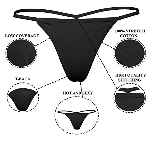 THE BLAZZE Thong for Women Sexy Solid G-String T-String Sexy Lingerie  Briefs Underpants