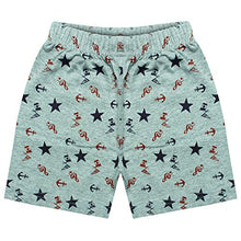 Load image into Gallery viewer, MIST N FOGG Boys &amp; Girls All Over Printed Shorts (Multicolour, 7-8 Years) - Pack of 3
