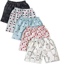 Load image into Gallery viewer, SAFESHOP - (Pack of 4 Shorts) Regular Printed Shorts for Your Little One (Unisex) Multi-Coloured Shorts - Print/Colour May Vary - 3 Months to 8 Years Latest Model 138
