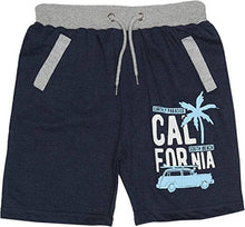 Load image into Gallery viewer, SHARK TRIBE Sharktribe Cotton Printed Casual Shorts for Boys (7-8 Years, Blue)
