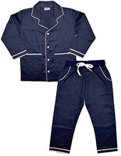 Load image into Gallery viewer, SHOPmOZO Boy&#39;s &amp; Girl&#39;s Cotton Printed Night Suit Pack of 1 (SM-00164BOYSSWSS_5-6Y_Blue_5-6 Years)
