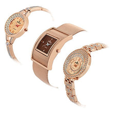 Load image into Gallery viewer, SWISSTYLE Analogue Brown Dial Women&#39;s Watch Combo (Ss-078C-0001C-249C)
