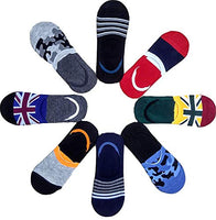 SENZ Women's Ankle Length Cotton Socks (Pack of 6) (Parent-L-Socks-12_Multicolored_Free Size)