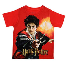 Load image into Gallery viewer, Harry Potter by Wear Your Mind Boy&#39;s Cartoon Regular fit T-Shirt (WBHPBT0013.5_Red1 4-5Y)
