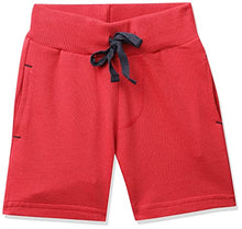 Load image into Gallery viewer, Cloth Theory Boy&#39;s Regular fit Cotton Shorts (Pack of 2) (CTSH_029_Navy+RED_5-6 Years)
