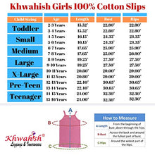 Load image into Gallery viewer, Khwahish Premium Camisoles for Girls | Black Color Slips for Girl | Combo Pack of 3, 6 and 12 Pices Kids Slip
