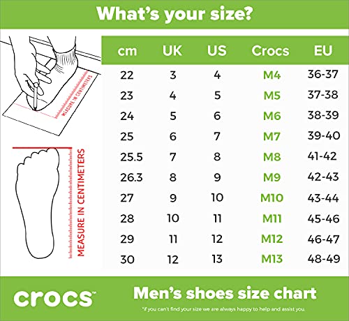 M5w7 crocs hot sale