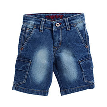 Load image into Gallery viewer, Tonyboy Boy&#39;s Regular Fit Denim Suit (2270_Blu_2414_Ylw_Blue/Yellow_2-3Y)
