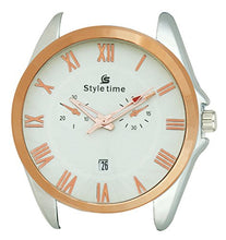 Load image into Gallery viewer, Style Time White Stainless Steel Men&#39;s Watch -ST-269
