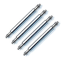 Load image into Gallery viewer, EwatchAccessories 24mm HEAVY Duty Spring Bar 1.6mm thickness packet of Four Stainless Steel Watch Pins
