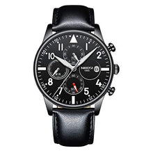 Load image into Gallery viewer, NIBOSI Chronograph Men&#39;s Watch (Black Colored Strap)
