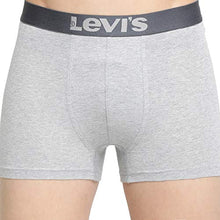 Load image into Gallery viewer, Levi&#39;s Men&#39;s Cotton Trunks (Pack of 2) (#018-TRUNK_Lt Grey_XL_Lt. Grey Melange,Lt. Grey Melange_XL)
