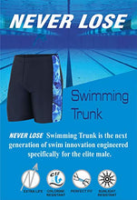 Load image into Gallery viewer, Never lose Swimwear Swimming Jammers for Men (Blue Nylon, XL)
