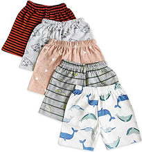 Load image into Gallery viewer, ASK - JS - LCD &amp; CO - ( Pack of 4 Shorts Regular Printed Shorts for Your Little One (Unisex) Multi-Coloured Shorts - Print/Colour May Vary - fits from 2 Years to 8 Years Kids-New Model -114
