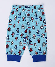 Load image into Gallery viewer, Pink &amp; Blue Boy&#39;s Blended Printed; Plain Pyjama Bottom Pack of 1 (1000746204LTBLUE_Light Blue_3-6 Months)
