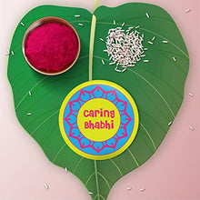 Load image into Gallery viewer, Caring Bhabhi Rakhi with Fridge Magnet - Funny, Fancy, Fun,Quirky, Stylish Rakhi for Bhabhi
