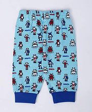 Load image into Gallery viewer, Pink &amp; Blue Boy&#39;s Blended Printed; Plain Pyjama Bottom Pack of 1 (1000746204LTBLUE_Light Blue_3-6 Months)
