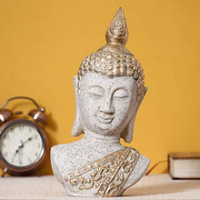 Load image into Gallery viewer, eCraftIndia Decorative Buddha Polyresin Showpiece
